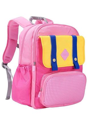 Рюкзак upixel dreamer space school bag - жовто-рожевий, u23-x01-f