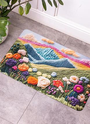 Килимок діатомітовий з 3d-ефектом dreamscape bloom 58*38 см універсальний nai