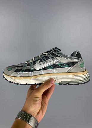 Стильні кросівки nike p-6000 'flat pewter'