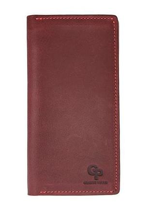 Портмоне сinturino, бордо grande pelle 512161