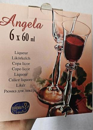 Набор рюмок angela bohemia