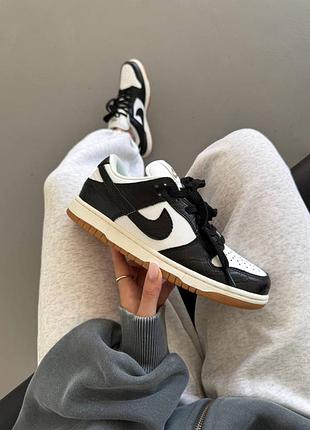 Женские кроссовки nike sb dunk | black croc premium 🐊