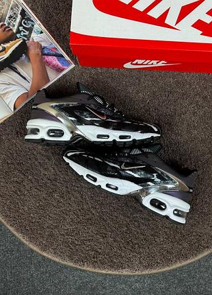 Стильные кроссовки nike skepta x air max tailwind 5 'black white silver'