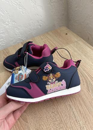 Кросівки щенячий патруль для дівчинки paw patrol скай кросівки на липучках 27 розмір кроссовки для девочки щенячий патруль 27 размер на липучке