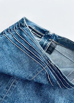 Спідниця dkny jeans джинсова спідниця міді спідниці жіночий одяг короткі спідниці