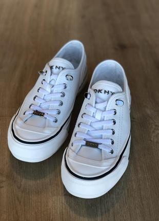 Шкіряні кеди, оригінал dkny