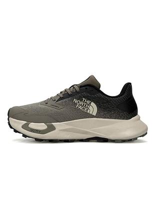 Кроссовки мужские the north face, хаки кроссовки текстиль, весна лето