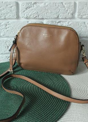 Стильняча сумка radley. натуральна шкіра.
