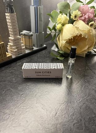 Vilhelm parfumerie sun cities 2 ml оригінал пробник нішевий парфум новий семпл