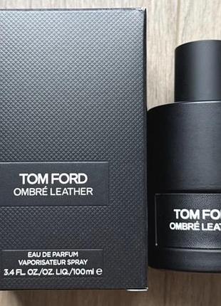 Уцінка духи унісекс tom ford ombre leather 100 ml. том форд амбер лезер 100 мл.