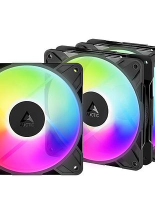Кулер к корпусу arctic p12 pro reverse a-rgb, 3 pack
