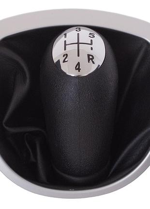 Renault clio iii 05-12 ручка переключения передач 5b plastic с сильфоном br0/1