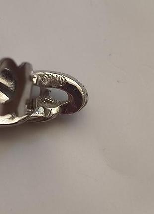 Серьги клипсы sphinx винтажные 4