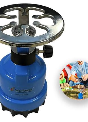 Газовая горелка для кемпинга gas stove for tourist / туристическая газовая плита с металлическим корпусом