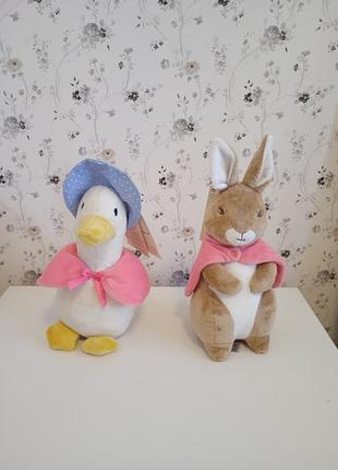 Peter rabbit beatrix potter мягкие игрушки по 900грн . каждый