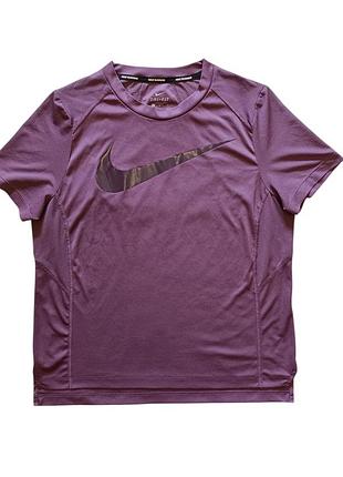 Футболка жіноча nike dri-fit running (l)
