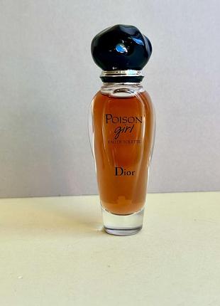 Туалетна вода оригінал poison girl eau de toilette roller pearl