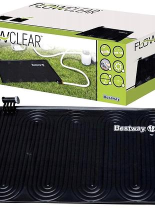 Солнечный нагреватель воды bestway 58423 мощностью от 1250 до 7570 лч для бассейнов 110-171 см