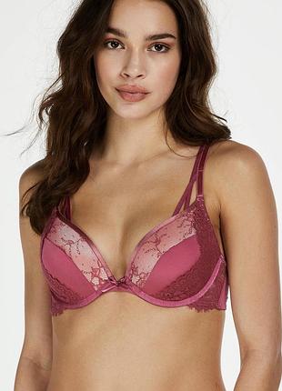 Бюстгальтер пуш-ап hunkemoller hilary pink