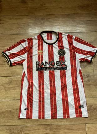 Футболка футбольного клуба sheffield united football club шеффилд юнайтед
