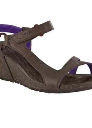 ❗️❗️❗️шкіряні жіночі сандалі teva cabrillo universal wedge р. 39