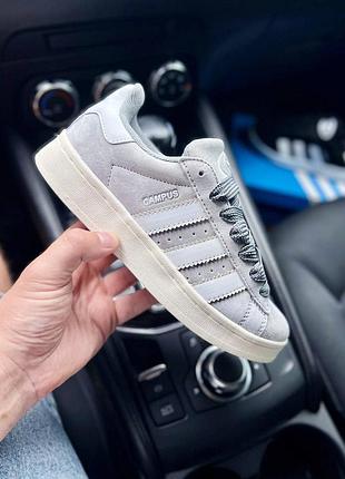 Кроссовки женские adidas campus light gray