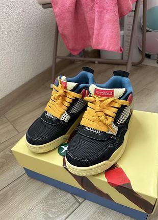 Air jordan 4 union la off noir 38 розмір колаборація