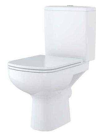 Компакт cersanit 575 colour new clean on-011 3/5 с крышкой белой дюропл лиифт