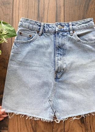Джинсова спідничка від zara