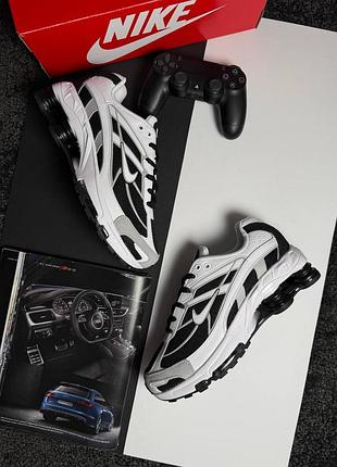 💎мужские кроссовки nike shox ride 2 sp white black