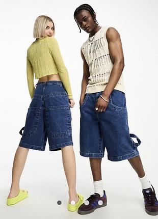 Шорти шориы baggy reclaimed vintage