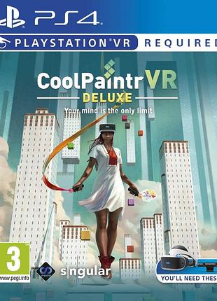 Coolpaintr vr, англійська версія - диск для playstation 4