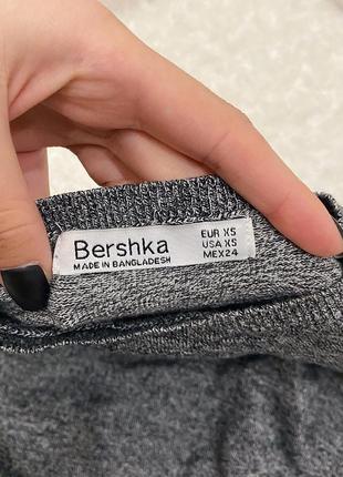 Гольф bershka серый укороченный2 фото