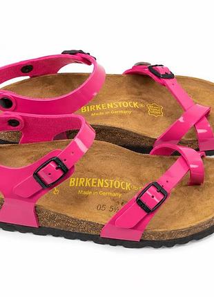 Дитячі ортопедичні сандалі для дівчинки birkenstock 33 розмір