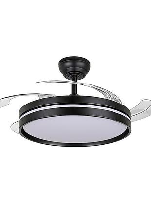Світлодіодний світильник з вентилятором videx clf06 60w 3000k-4200k-6000k black