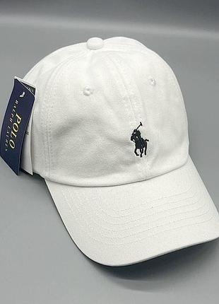 Кепка бейсболка ralph hat rl paul foot sticker унісекс, високої якості, поло, поні, модна