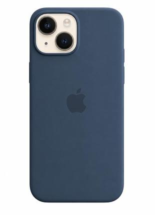 Чохол silicone case magsafe + animation full size iphone 14 / red / силіконовий чохол для айфон
