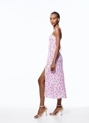 Коктельна сукня з віскози від zara