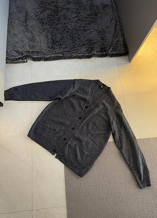 Uniqlo унісекс шерстяний кардиган кофта светр вʼязаний вязаный шерстяной шерсть вовна вовняний мужской унисекс чоловічий