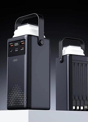 Повербанк 80000mah xo pr287 pd20w+qc22.5w с фонарём и быстрой зарядкой