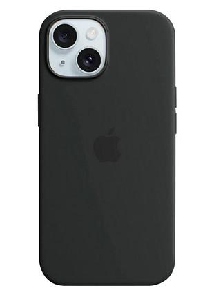 Чохол silicone case magsafe + animation full size iphone 15 / orange sorbet / силіконовий чохол для айфон