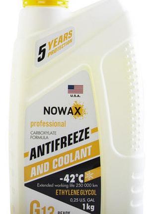 Антифриз 1kg жовтий -42°с g13 nx01012 "nowax" (15шт/ящ)