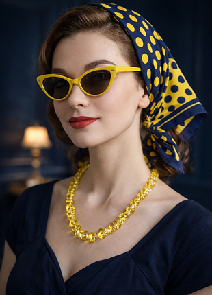 Вінтаж! 👑 1960-ті чехословаччина скляне златозарные бусы сонячне намисто ретро стиль цитиринове скло яблонекс яблонець-над-нісою
