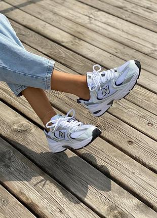 ❤️new balance 530 white❤️(36рр - 45рр) кроссовки нью баланс белые8 фото