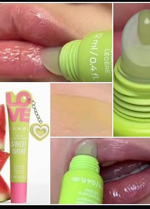 Lamel sweet shine lip oil 01 watermelon бальзам — олія для губ