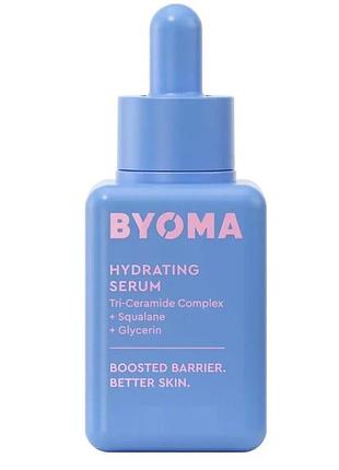 Увлажняющая сыворотка для лица byoma hydrating serum, 15 мл