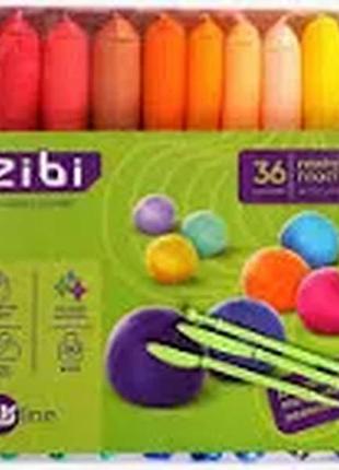 Пластилін - повітряний zibi - 36 кольорів