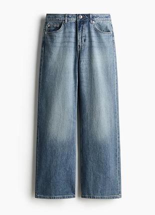 Жіночі джинси h&m baggy regular waist jeans
