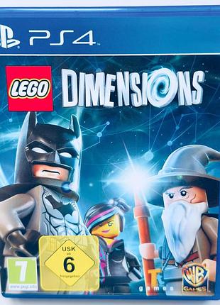 Lego dimensions, б/у, английская версия - диск для playstation 4