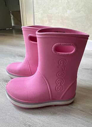 Кроксы резиновые сапожки crocs оригинал супер легкие и мягкие